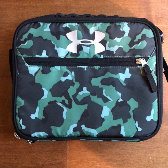 teal under armour lunch box